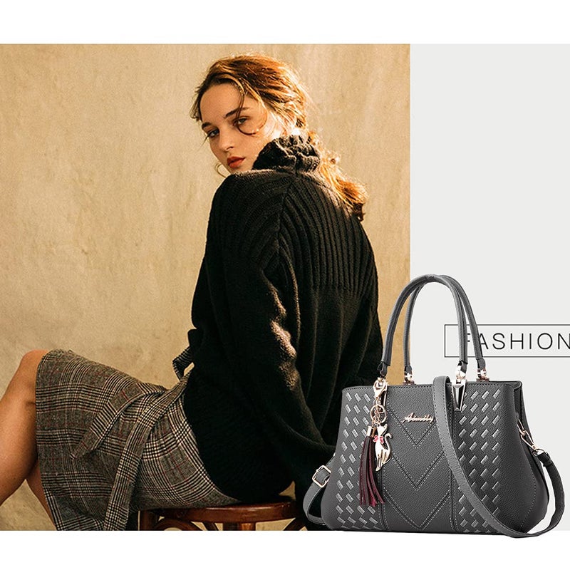 ALARION Womens Purses and Handbags Shoulder Bag Ladies Designer Satchel Messenger Tote Bag - Image 2